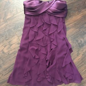 Purple semi formal dress